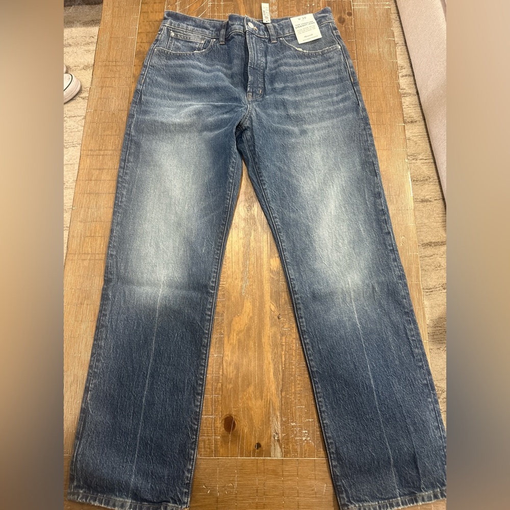 Madewell Longline Straight Jean